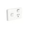 Picture of Skin Socket Switch, Clipsal Iconic, Horizontal Single, 1ExBlank, 10A, 250V, Clip-On