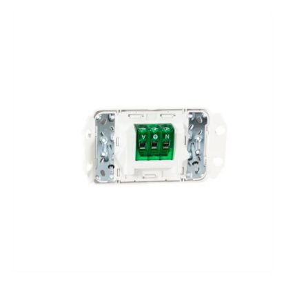Picture of Socket Switch, Clipsal Iconic, Horizontal Twin, 10A, 250V, Bulk Pack 50