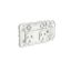Picture of Double Power Point Grid, Clipsal Iconic, Horizontal Mount, 250V, 10A