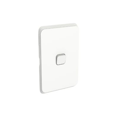 Picture of Switch Plate Skin, Clipsal Iconic, 1 Gang, Horizontal/Vertical Mount, Clip-On