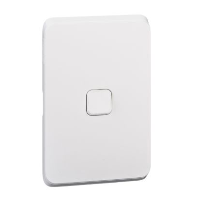 Picture of Switch Plate Skin, Clipsal Iconic, 1 Gang, Horizontal/Vertical Mount, Clip-On