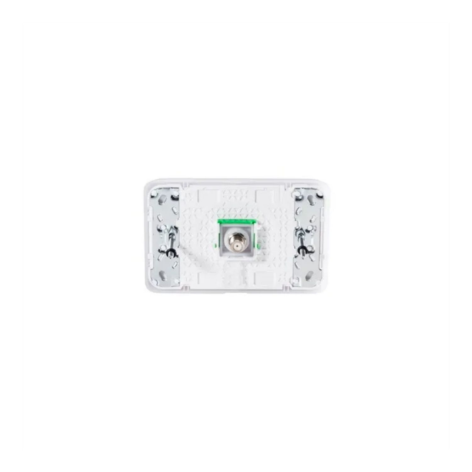 Picture of TV PAL Antenna Socket Plate, Clipsal Iconic, F-Type,1 Gang, Horizontal/Vertical Mount