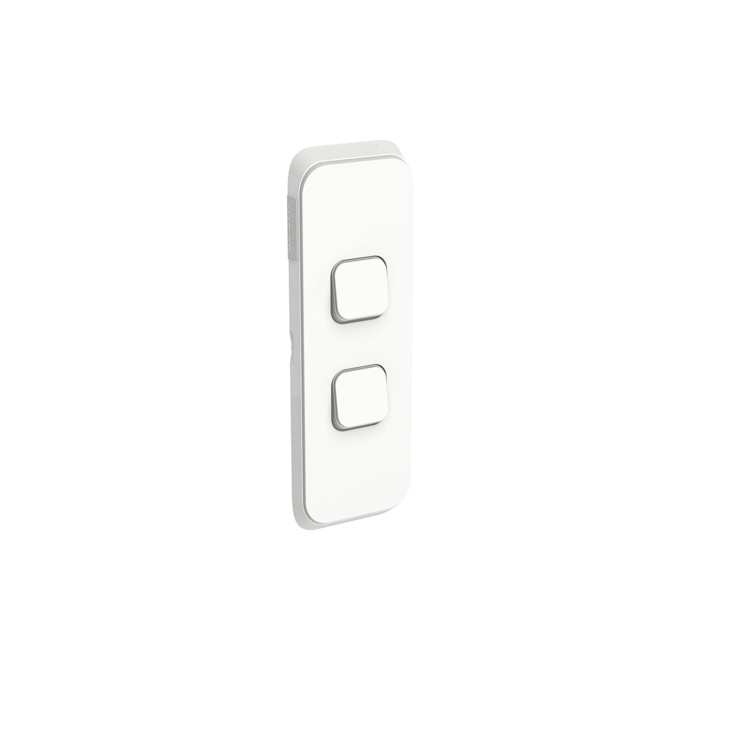 Picture of Switch Plate Skin, Clipsal Iconic, 2 Gang, Vertical Mount, Clip-On
