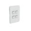 Picture of Switch Plate Skin, Clipsal Iconic, 4 Gang, Horizontal/Vertical Mount