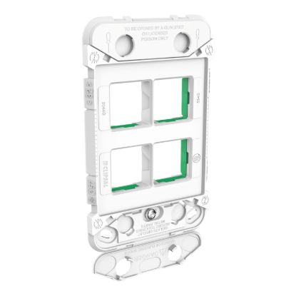 Picture of Switch Grid, Clipsal Iconic, 4 Gang, Horizontal/Vertical Mount