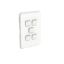 Picture of Switch Plate Skin, Clipsal Iconic, 5 Gang, Horizontal/Vertical Mount