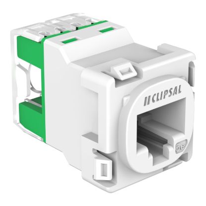Picture of RJ45 Jack, Clipsal Actassi, CAT5E UTP 30M