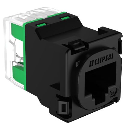 Picture of RJ45 Jack, Clipsal Actassi, CAT6A UTP 30M