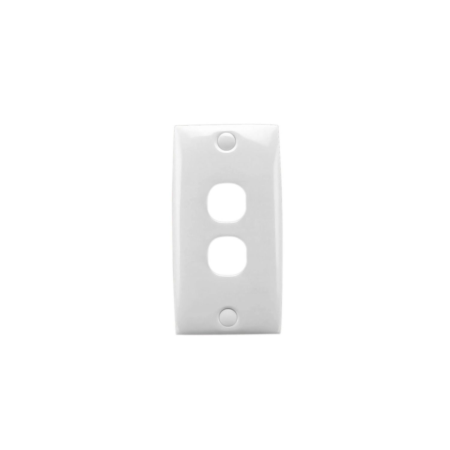 Picture of Plate Only, Standard Series, 2 Gang Intermediate Size