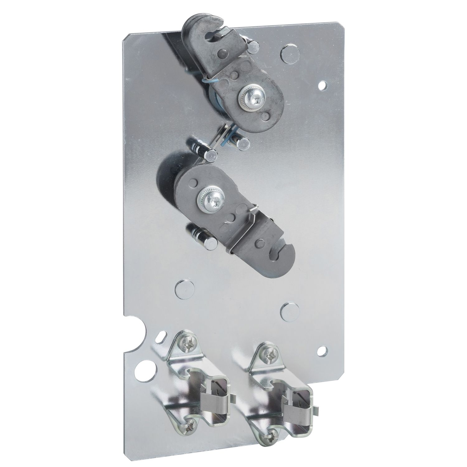 Picture of Mechanical interlocking, MasterPact NT drawout, cable interlocking, 1 adaptation fixture kit, spare part