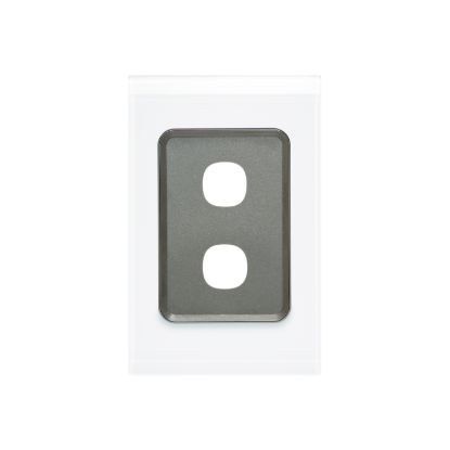 Picture of GRID and PLATE ASSY 2 GANG SATURN PW