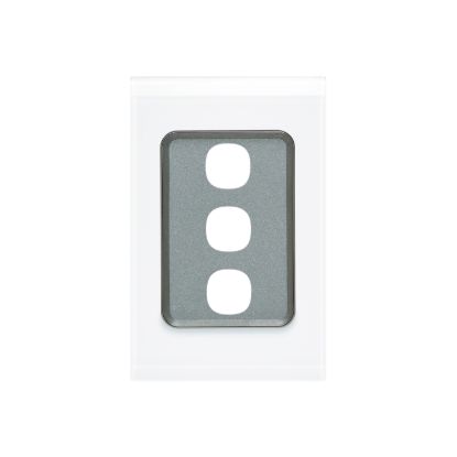 Picture of GRID and PLATE ASSY 3 GANG SATURN PW