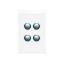 Picture of COVER SWITCH 2G TO SUIT 4064PB SATURN PW