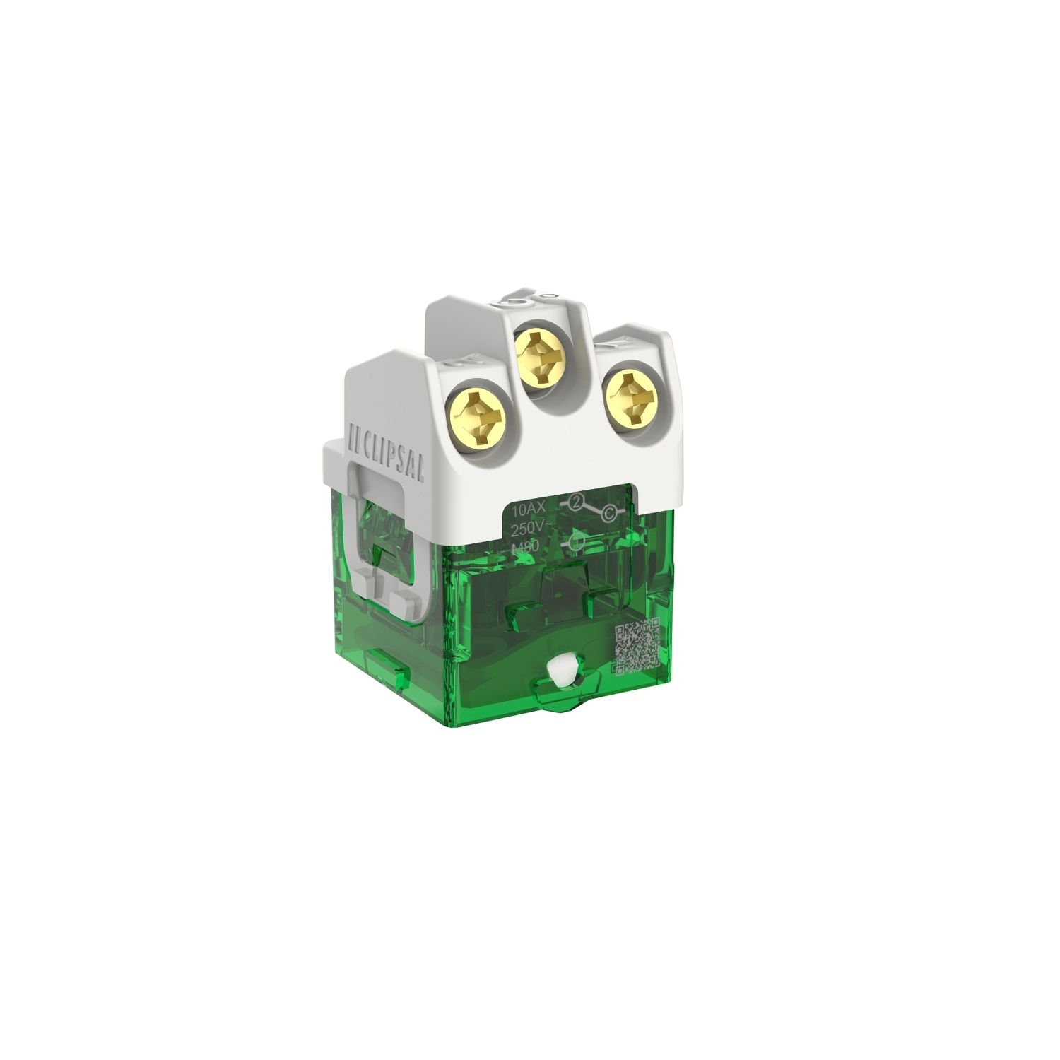Picture of Switch, Pro Series, mechanism, 1/2-way, 10AX, white