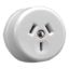 Picture of Single Socket Outlet, Standard Series, 250VAC, 10A, 3 PIN, Surface Mount