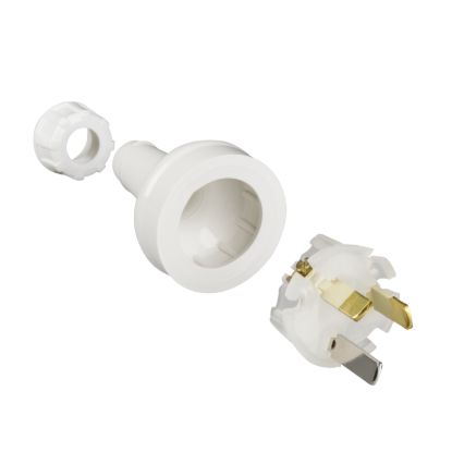 Picture of Plug Top, Standard Series, Straight, 3 PIN, 10A, 250V
