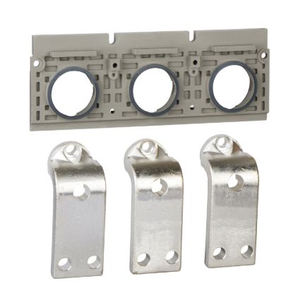 Picture of Front connection replacement kit, MasterPact NT, 3 poles, fixed, 630A/1600A, top/bottom mounting, spare part