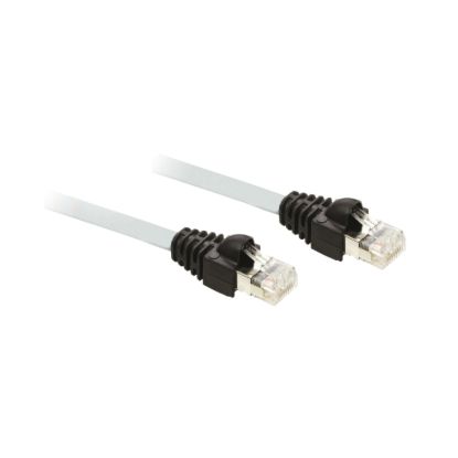 Picture of Ethernet ConneXium cable - shielded twisted pair crossed cord - 5 m - 2 x RJ45