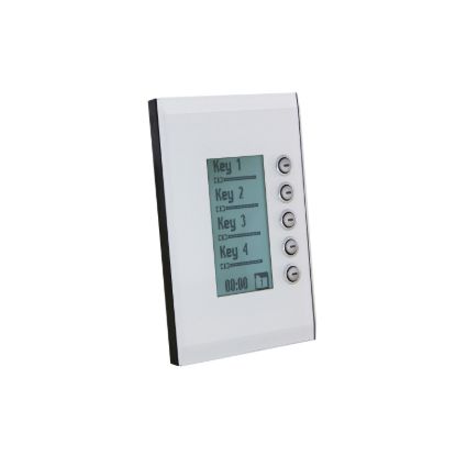 Picture of Fascia with Grid, C-Bus Control and Management System, Saturn Series, Rectangular, 5 Gang