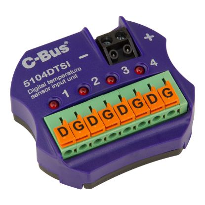 Picture of Digital Temperature Sensor Input Unit, C-Bus Control and Management System, 4 Channel