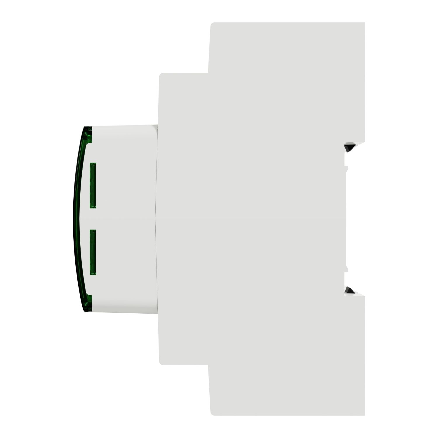 Picture of Dimmer, SpaceLogic C-Bus, 8 channel, 1A per channel, DIN rail mount, inbuilt switchable C-Bus power supply, white