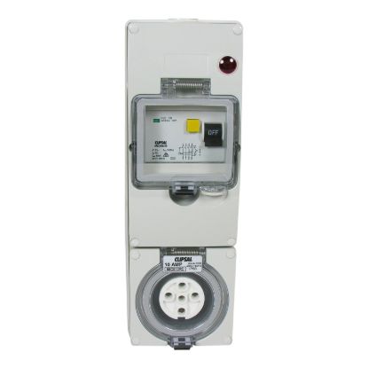 Picture of Socket Outlet, Clipsal - 56 Series, IP66 Blk Pl Less Enclosure