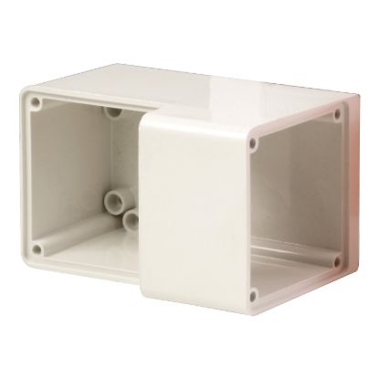 Picture of Mounting Back Box, Clipsal - 56 Series, 2 Gang, Vertical Socket Mounting