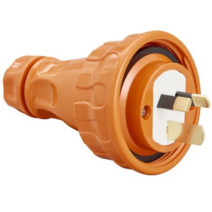 Picture of Plug Top, Clipsal - 56 Series, Straight, 3 Flat PIN, 15A, 250V, IP66