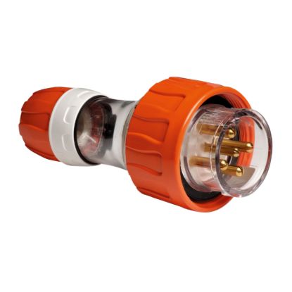 Picture of Straight Plug, Clipsal - 56 Series, IP66, 500V 10A - 5 Round Pins