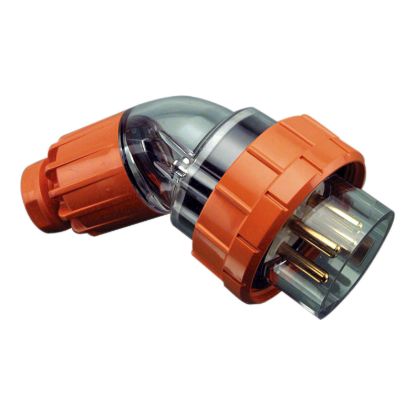 Picture of Angled Plug, Clipsal - 56 Series, IP66, 500V 20A - 4 Round Pins