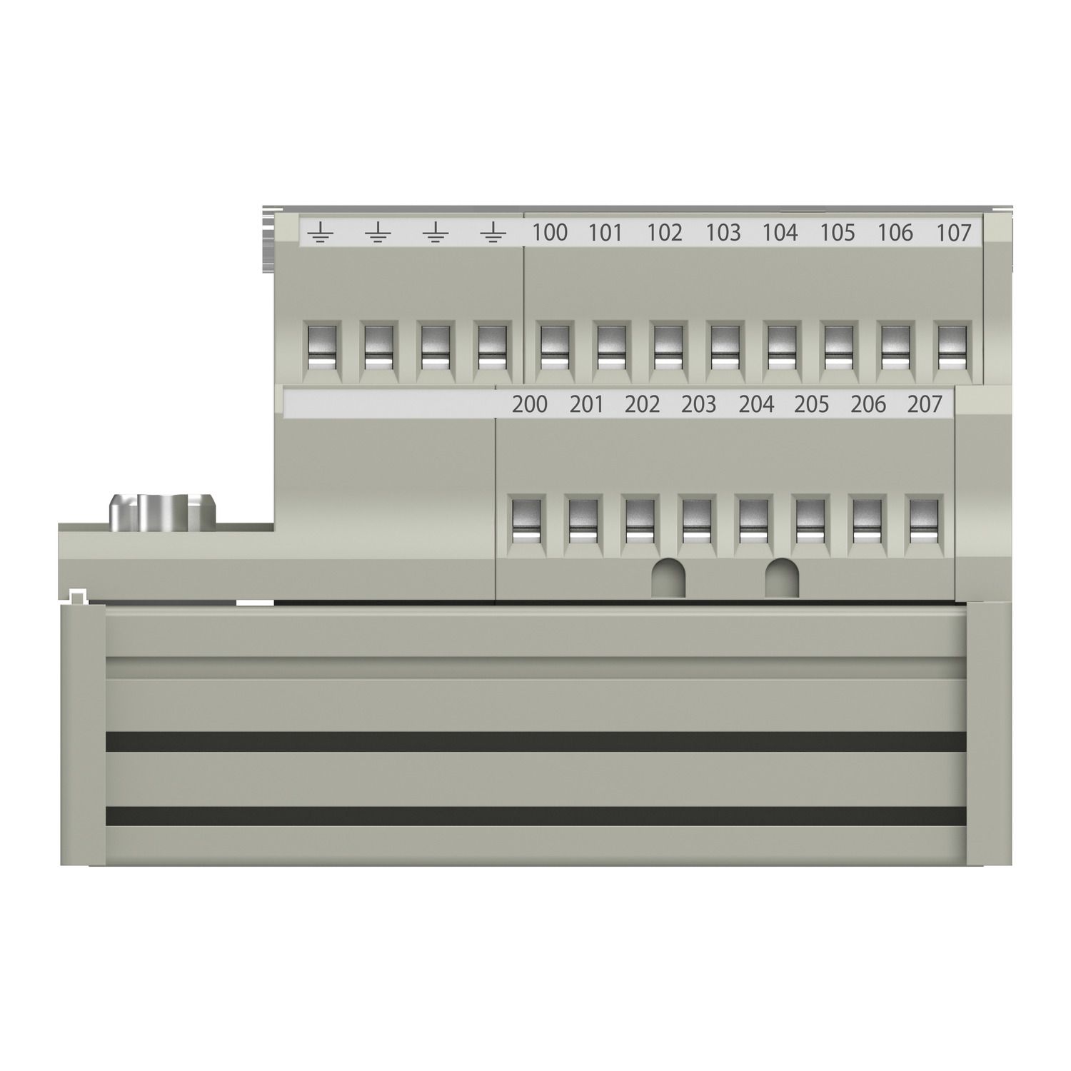 Picture of connection sub-base ABE7 - for distribution of 4 thermocouples