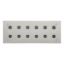 Picture of Switch Plate, Metal Plate Series, 12 Gang, Stainless Steel, 2 Rows of 6