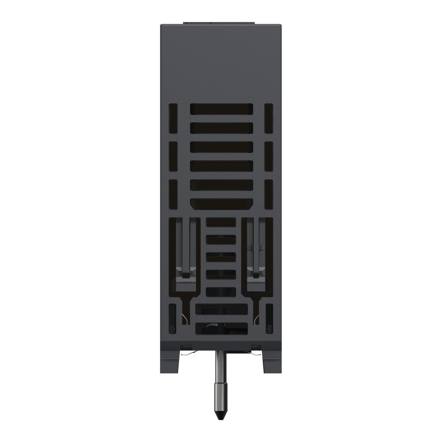 Picture of analog isolated high level input module, Modicon X80, 8 HART inputs, 4 to 20mA, for severe environments