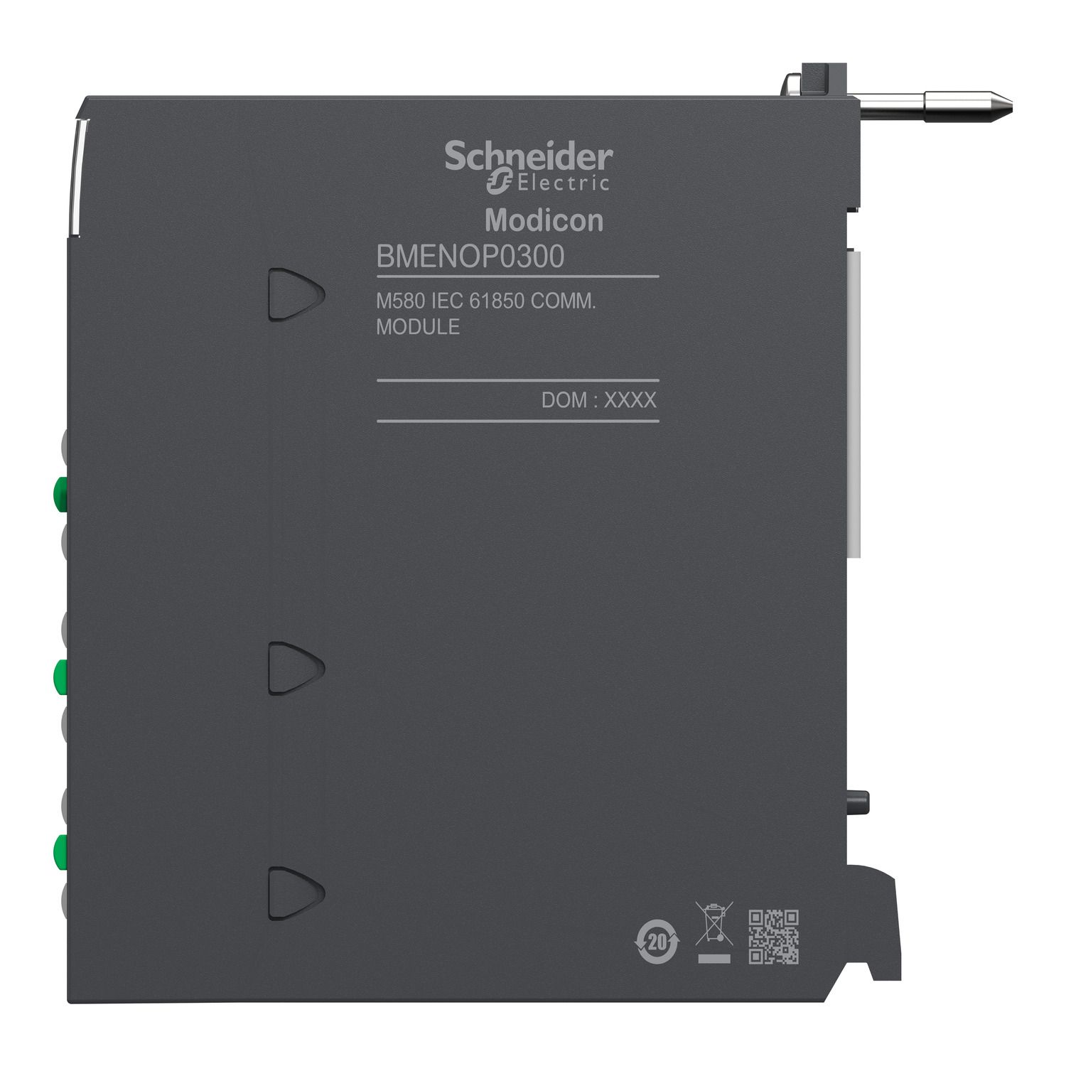 Picture of communication module, Modicon M580, IEC 61850