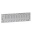 Picture of rack, Modicon X80, 8 slots, Ethernet backplane, ruggedized