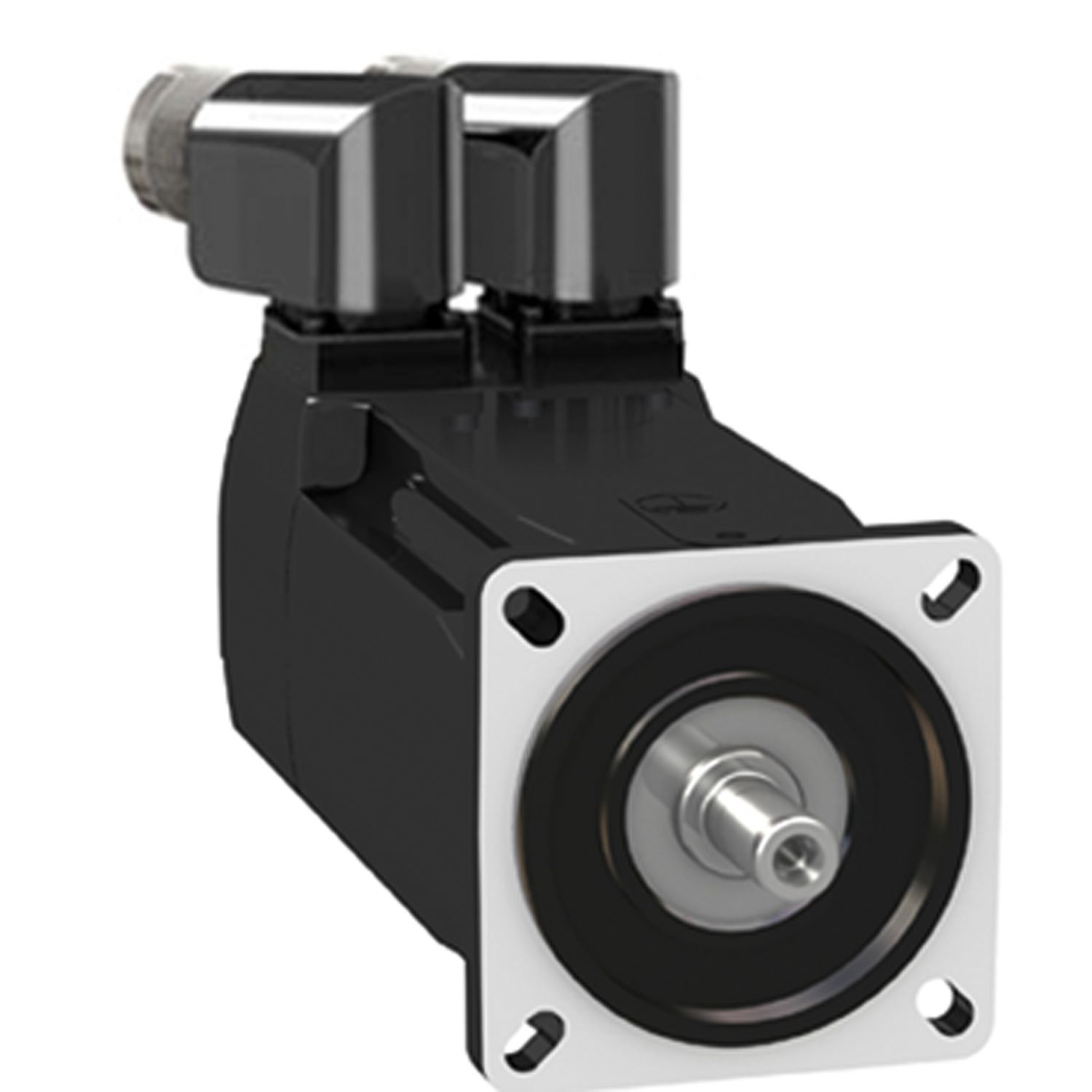 Picture of servo motor BMH, Lexium 32, 1.2Nm, 8000rpm, keyed shaft, with brake, IP54, 16 multiturn encoder