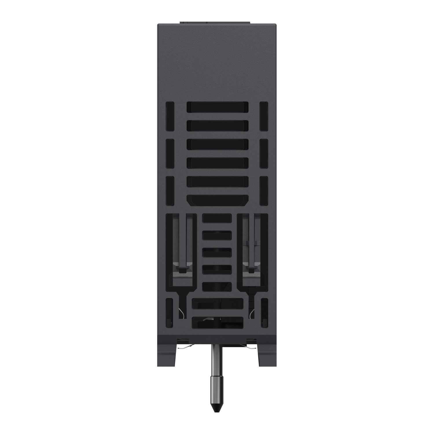 Picture of analog isolated high level input module, Modicon X80, 4 I, 0 to 20mA, 4 to 20mA, 10V positive or negative, severe environment