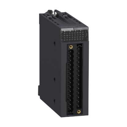 Picture of analog isolated high level input module, Modicon X80, 8 inputs, 0 to 20mA, 4 to 20mA, 10V positive or negative