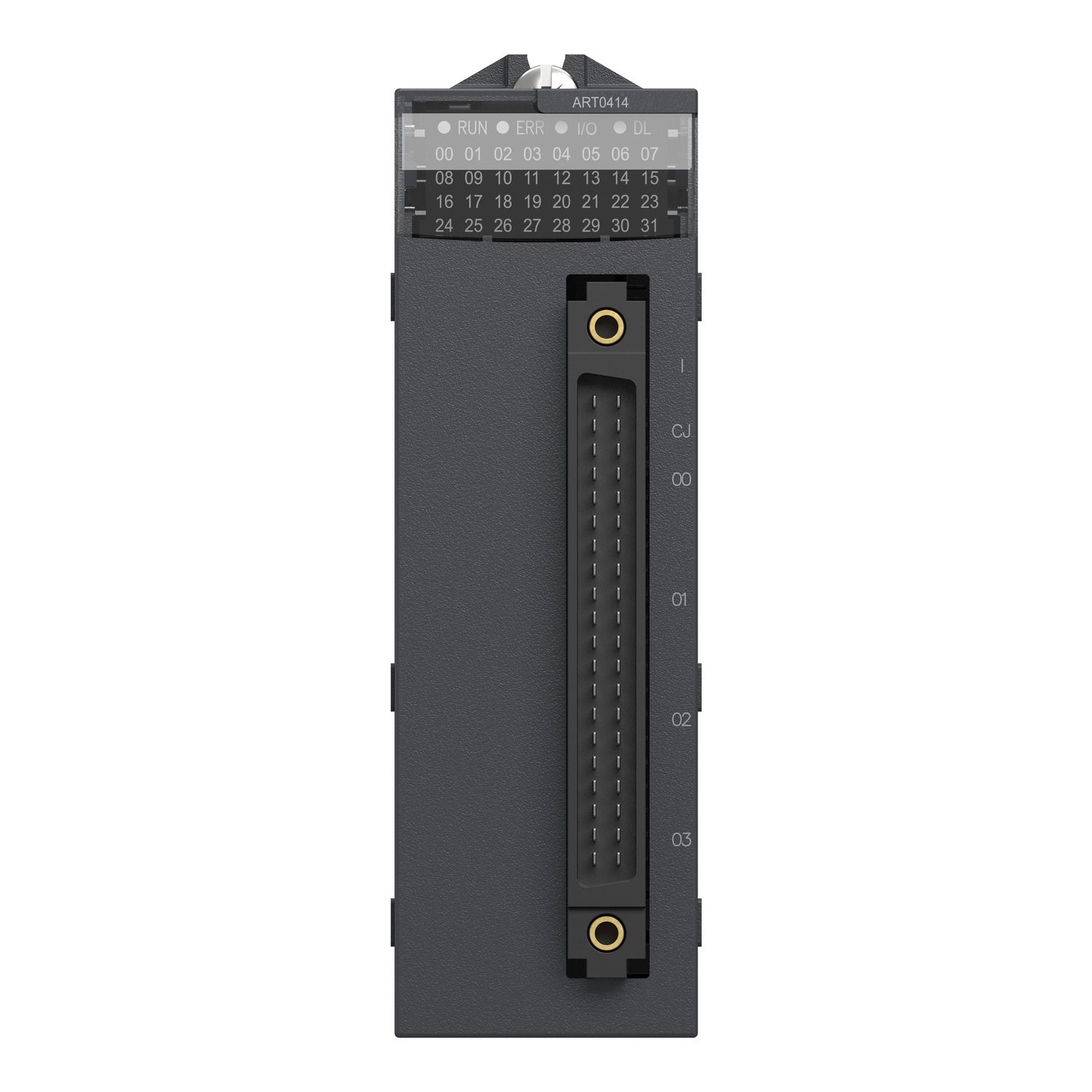 Picture of analog isolated low level input module, Modicon X80, 4 inputs, 40mV positive or negative