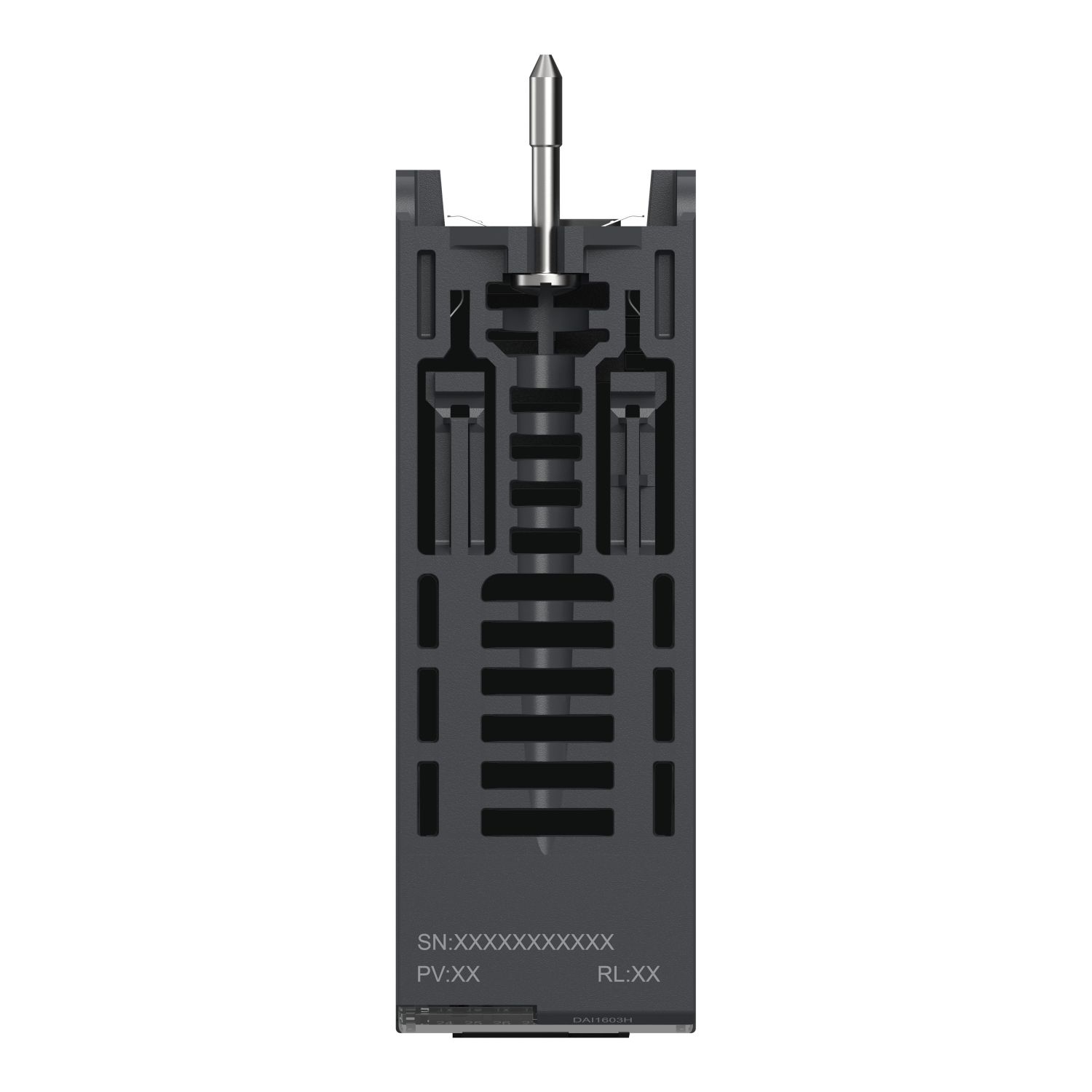 Picture of Discrete input module, Modicon X80, 16 inputs, 48V AC, for severe environments