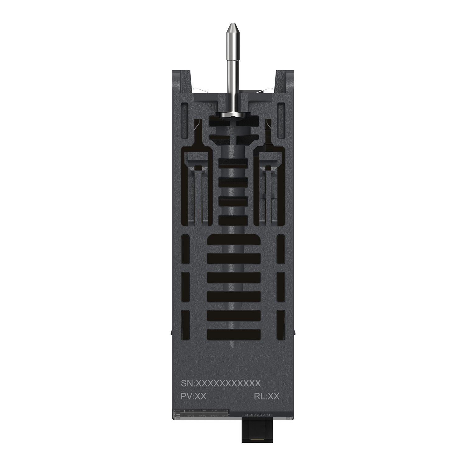 Picture of Discrete input module, Modicon X80, 32 inputs, 24V DC positive, for severe environments