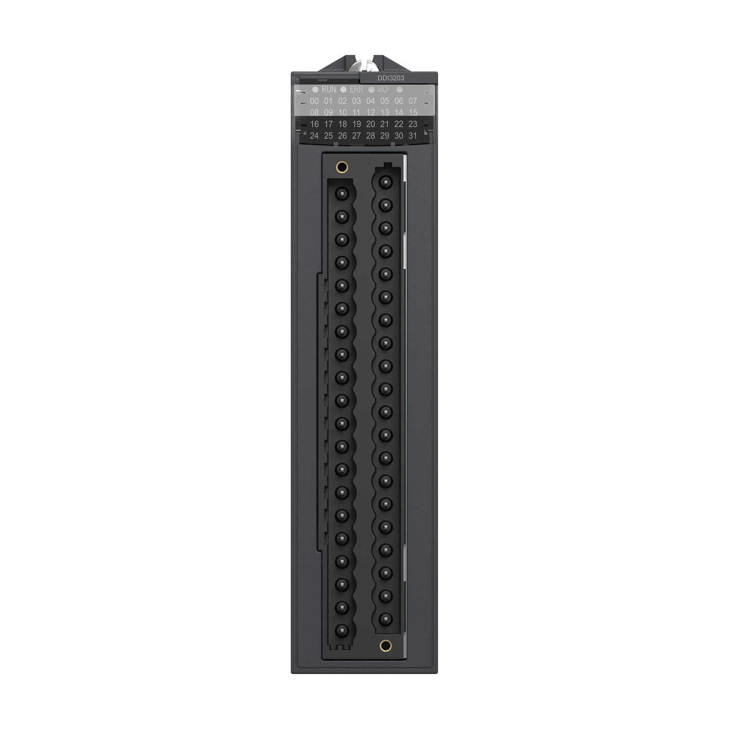 Picture of discrete input module, Modicon X80, 32 inputs, 48V DC positive