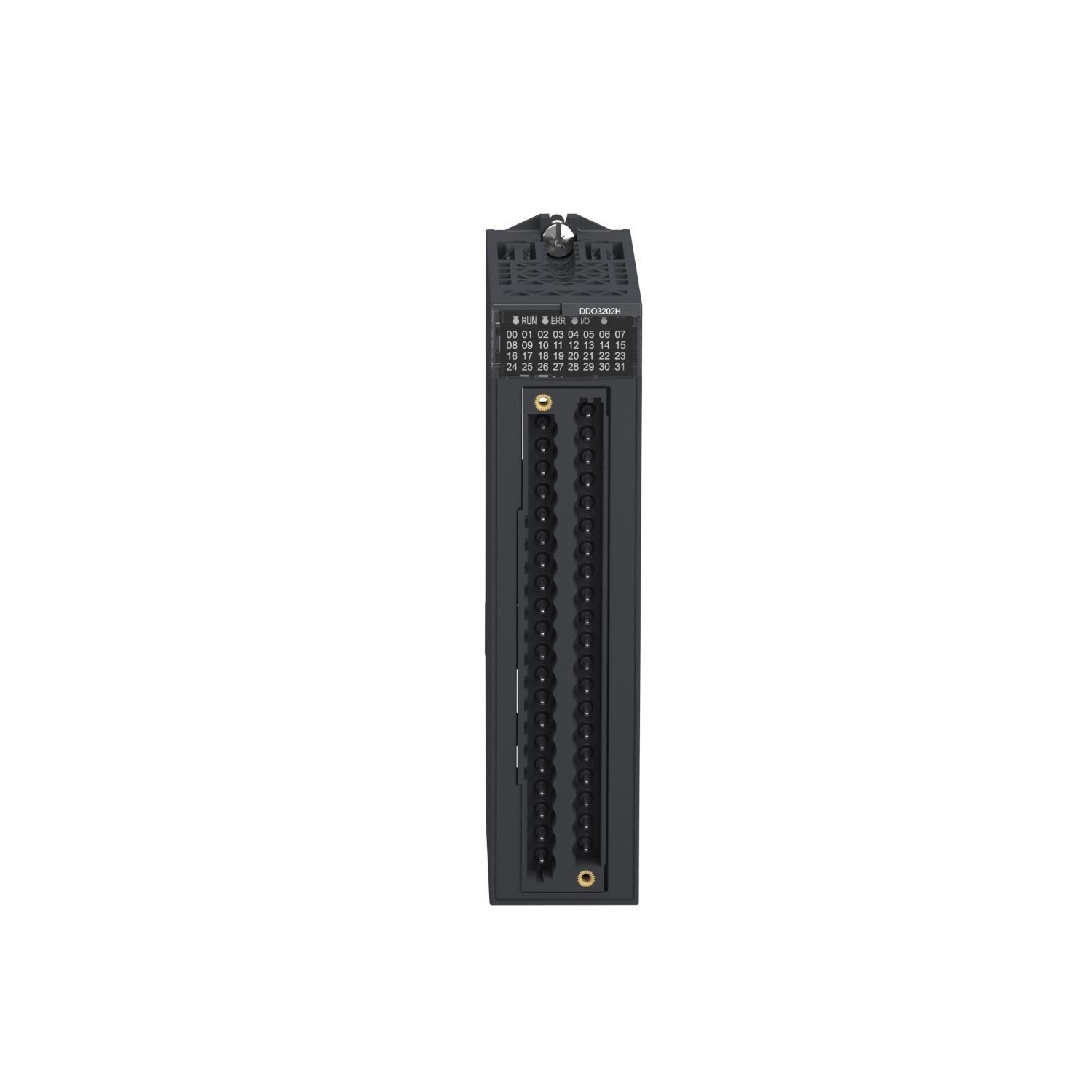 Picture of Discrete output module, Modicon X80, 32 transistor outputs, 12/24V DC, for severe environments