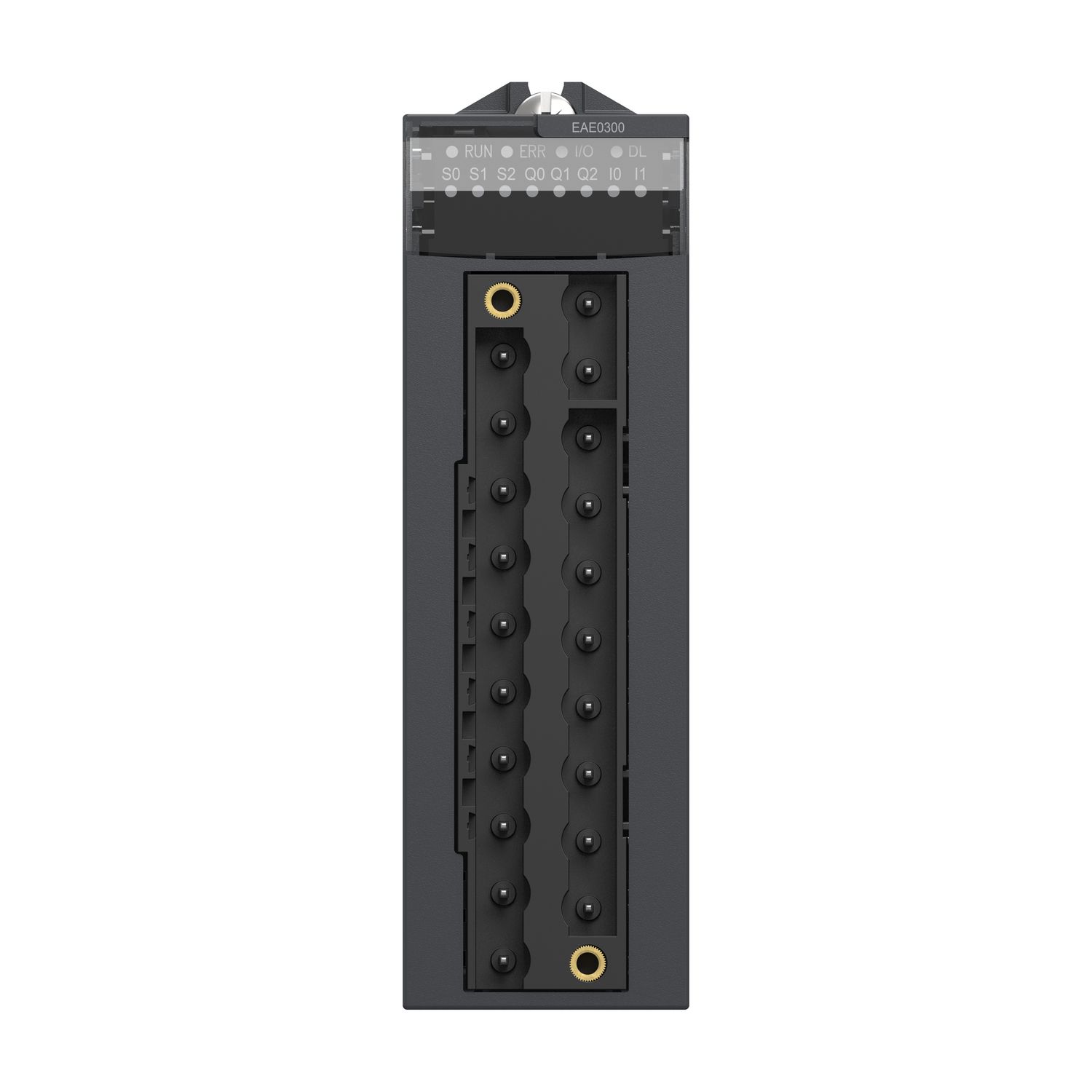 Picture of encoder interface module, Modicon X80, SSI, 3 channels, up to 31databits, 1Mbauds