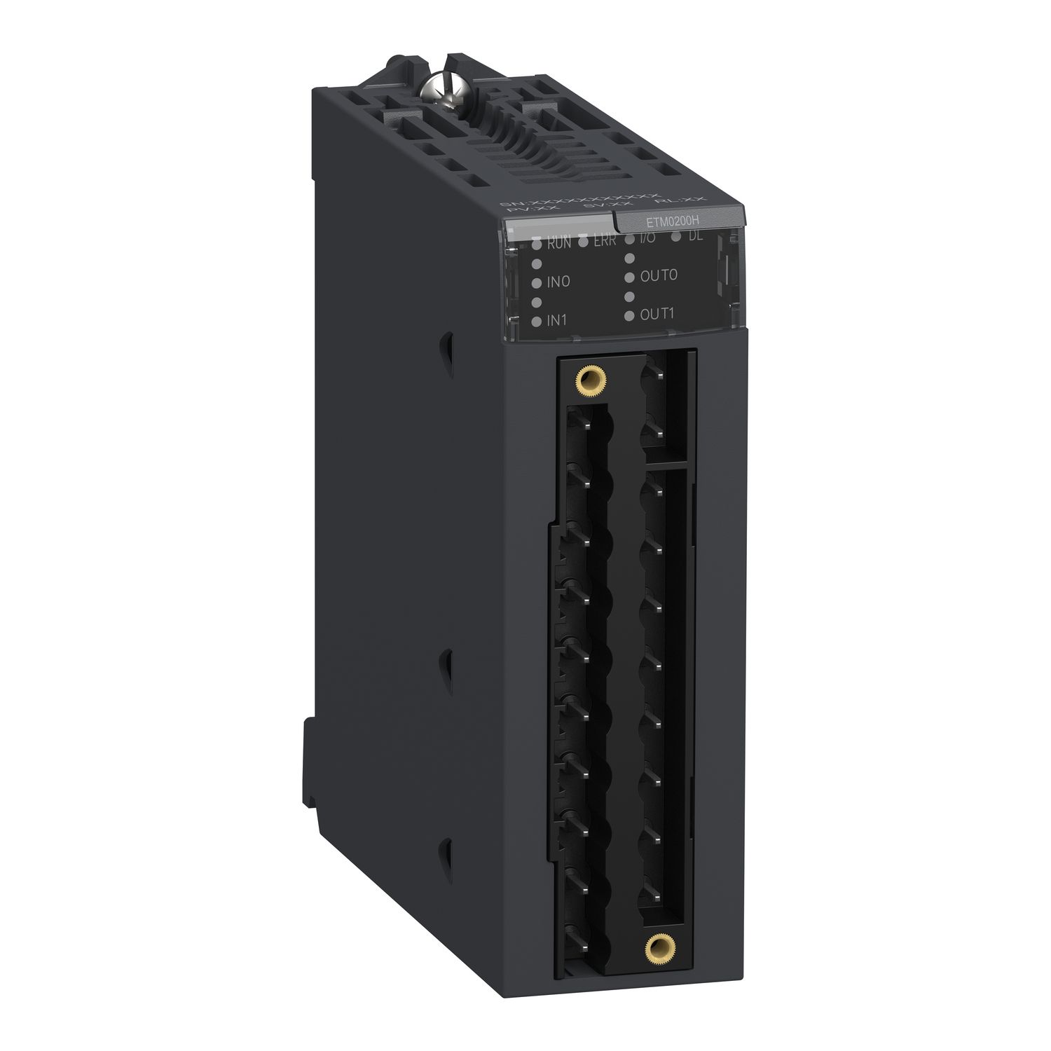 Picture of frequency module, Modicon X80, turbomachinery, input 2 channels, hardened