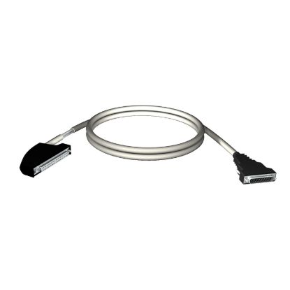 Picture of cord set, Modicon X80, 40-way terminal, SUB-D25 connector, 3m
