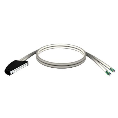 Picture of cord set, Modicon M340, 40-way terminal, two end flying leads, 5m