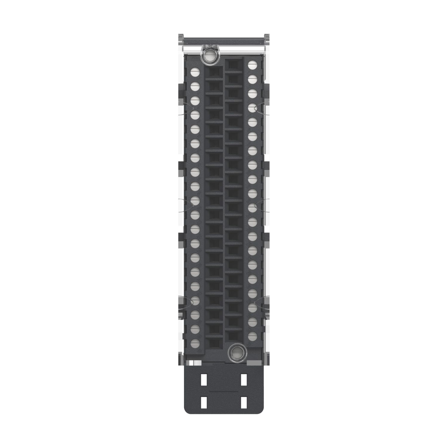 Picture of terminal block, Modicon X80, 40-pin removable caged, hardened