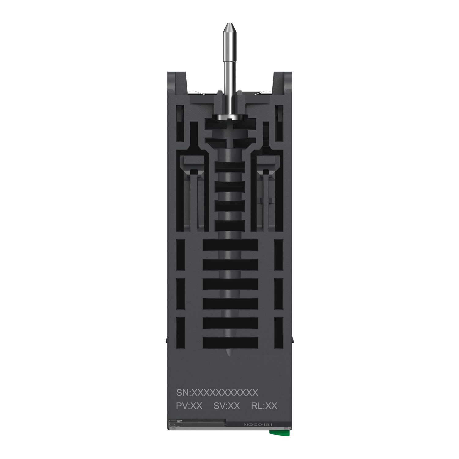 Picture of network module, Modicon M340, EtherNet/IP and Modbus/TCP, 4 x RJ45