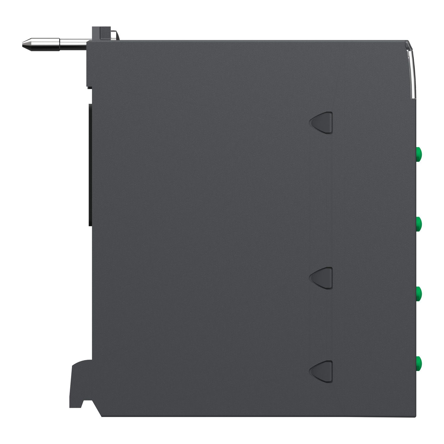 Picture of network module, Modicon M340, EtherNet/IP and Modbus/TCP, 4 x RJ45